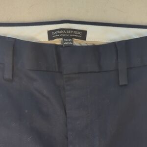 Banana Republic Mason Athletic Tapered Men's Dark Blue Chinos